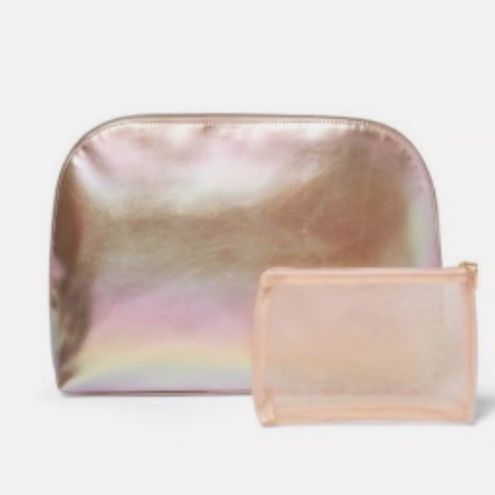 Sonia Kashuk Large Dome Case, Makeup Bag ROSE GOLD
